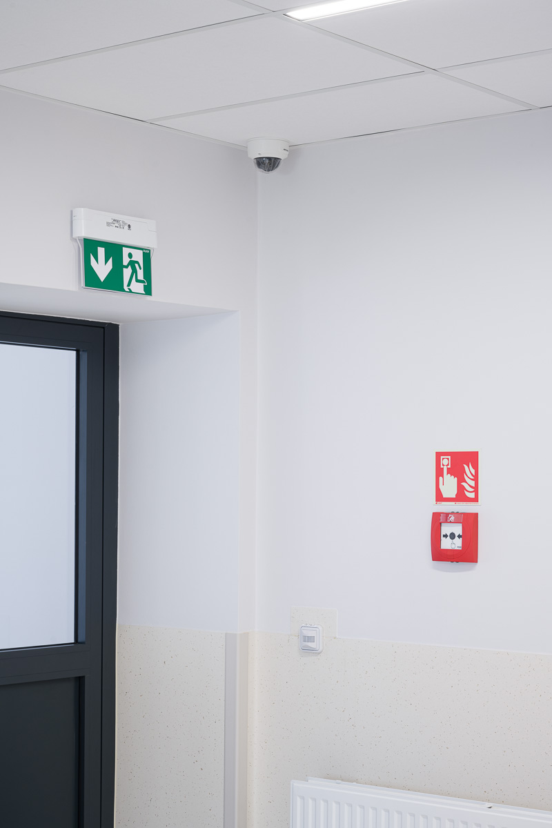 sesja wnętrz oddziału szpitala